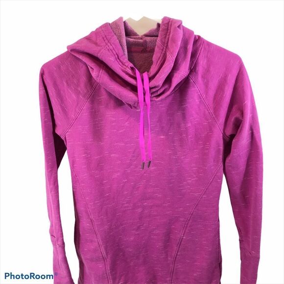 Lucy Dance Workout Pull Over‎ Cowl Neck Hoodie S - Picture 2 of 10